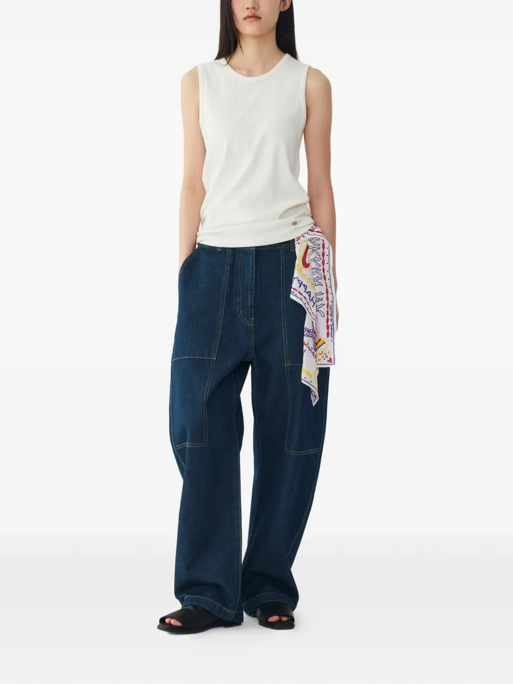  Tomboy Cotton Jeans - Blue 