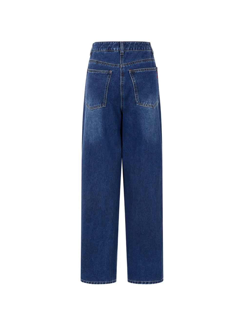  Tomboy Straight Denim Trousers - Blue 