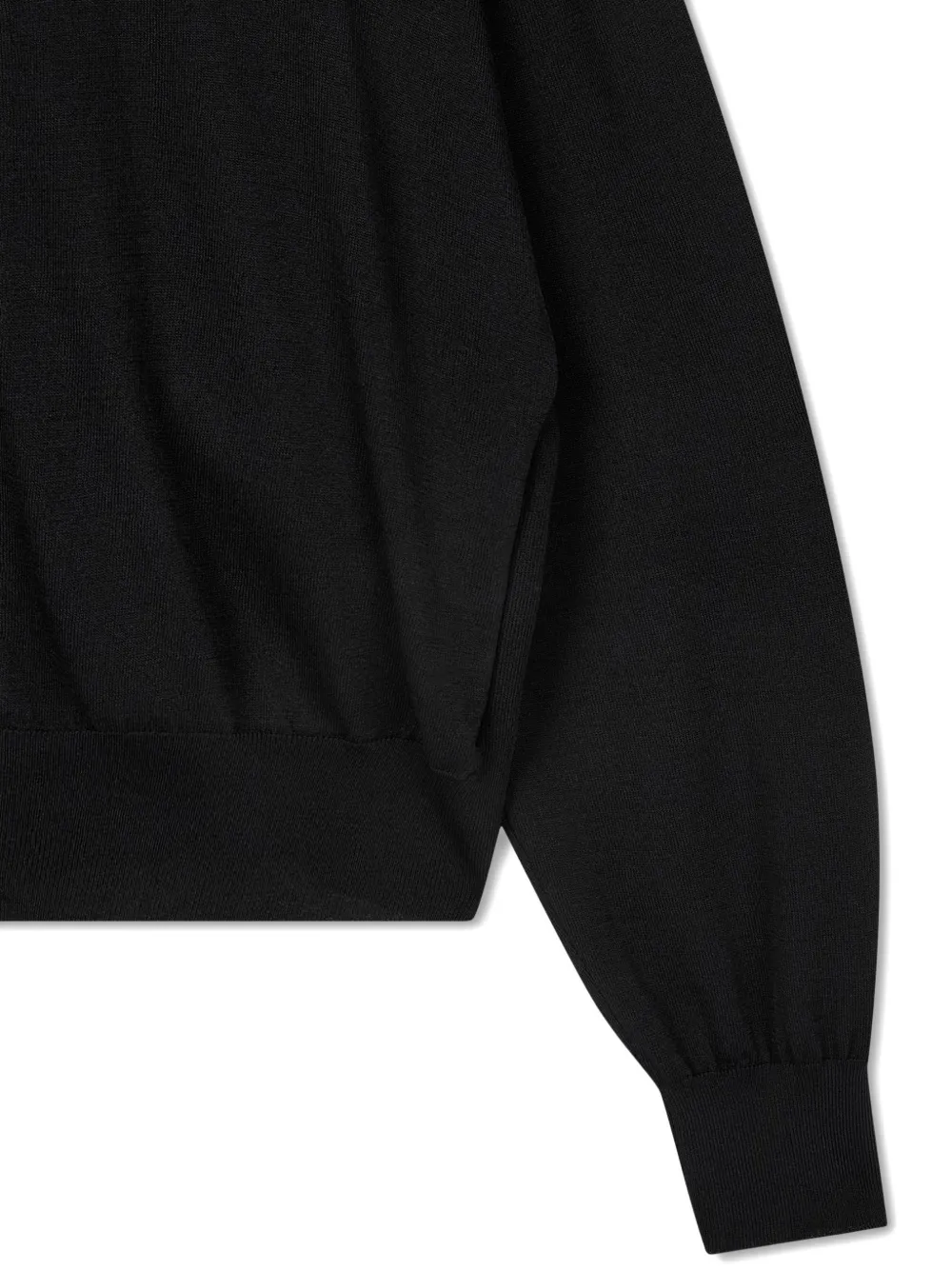 TOMBOY Top met capuchon Zwart
