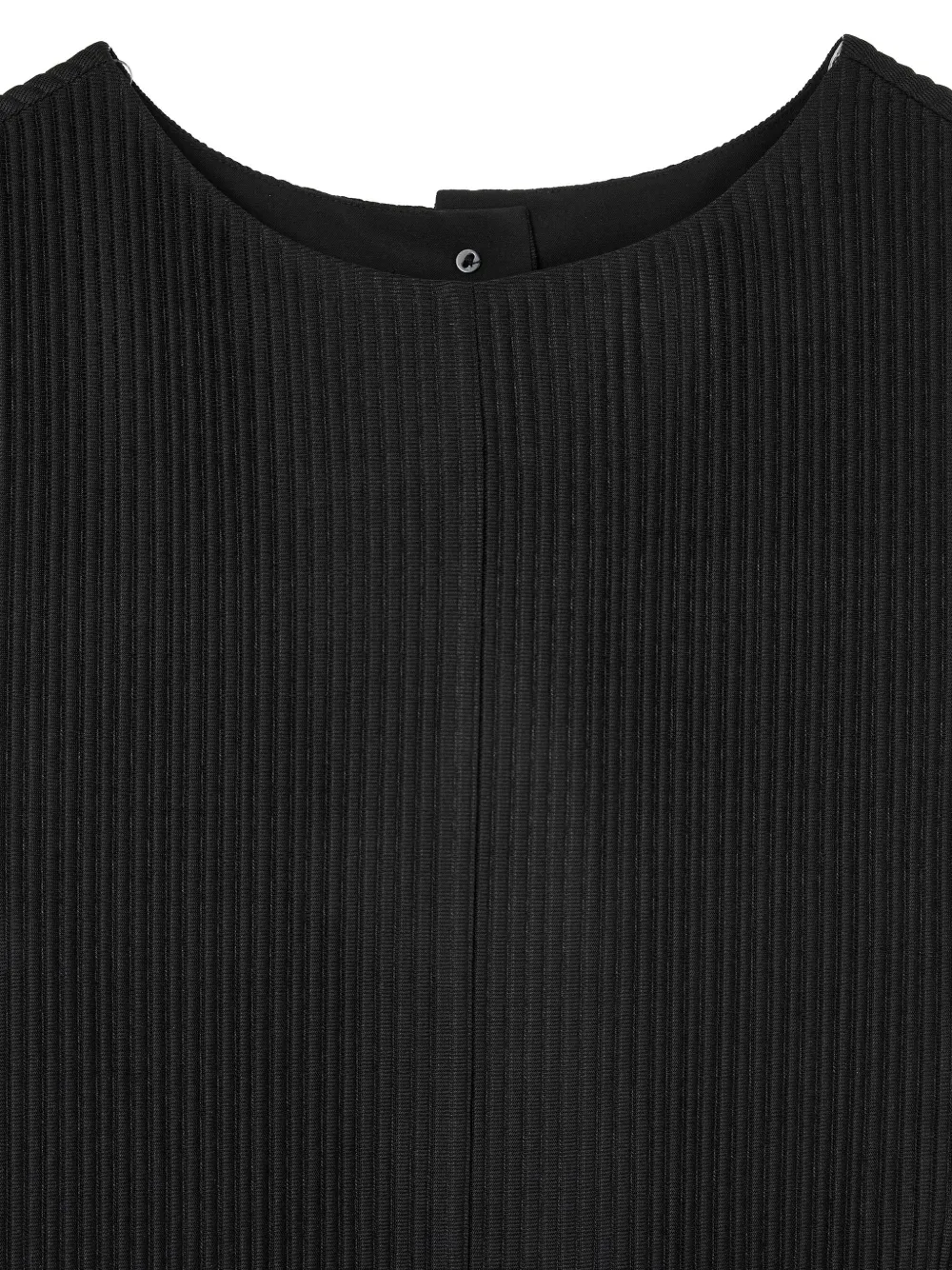 TOMBOY Ribfluwelen jurk met riem Zwart
