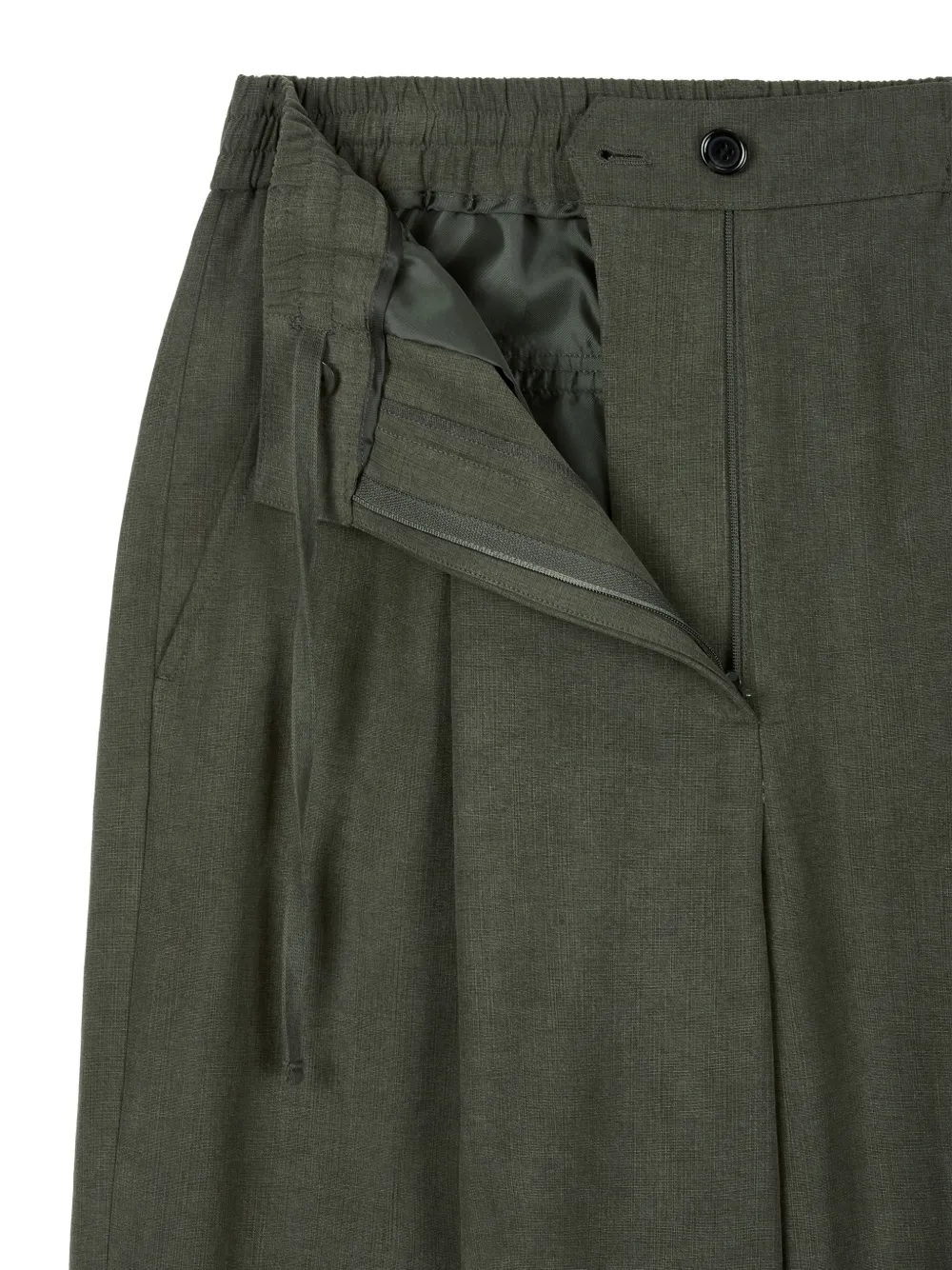TOMBOY Ruimvallende broek Groen