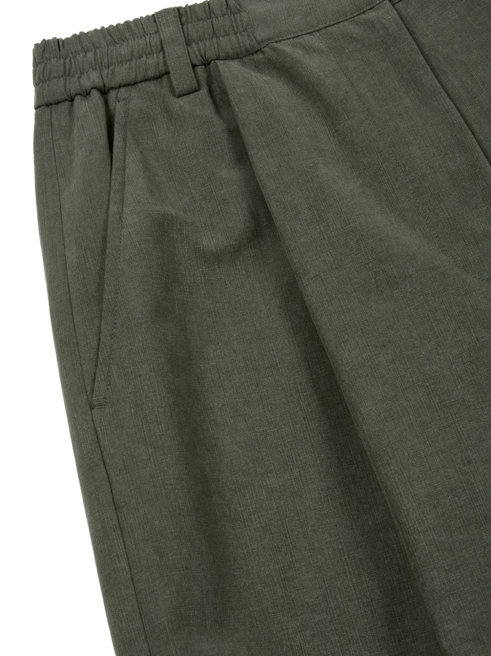 TOMBOY Ruimvallende broek Groen