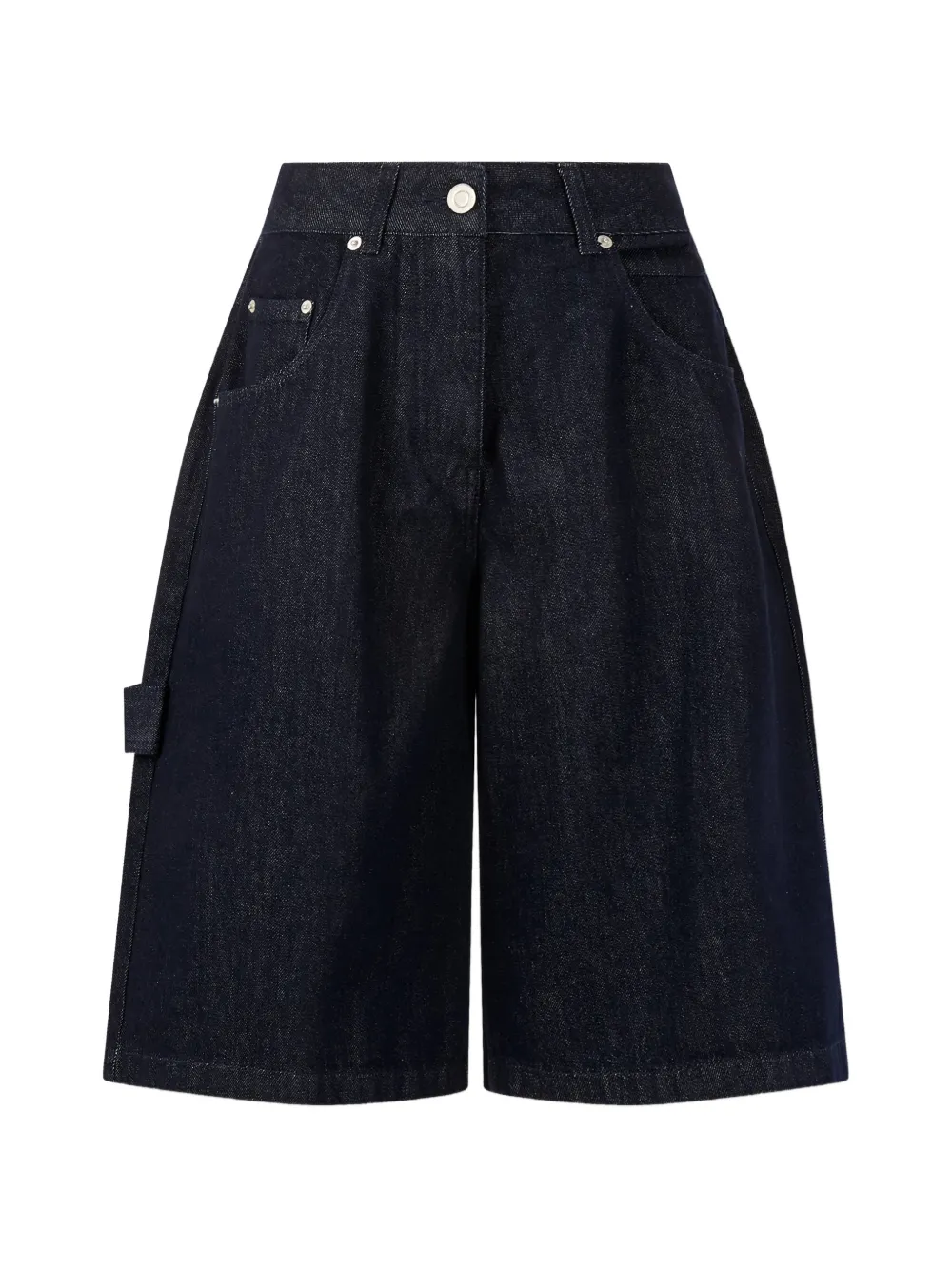 TOMBOY buttoned denim shorts - Blue