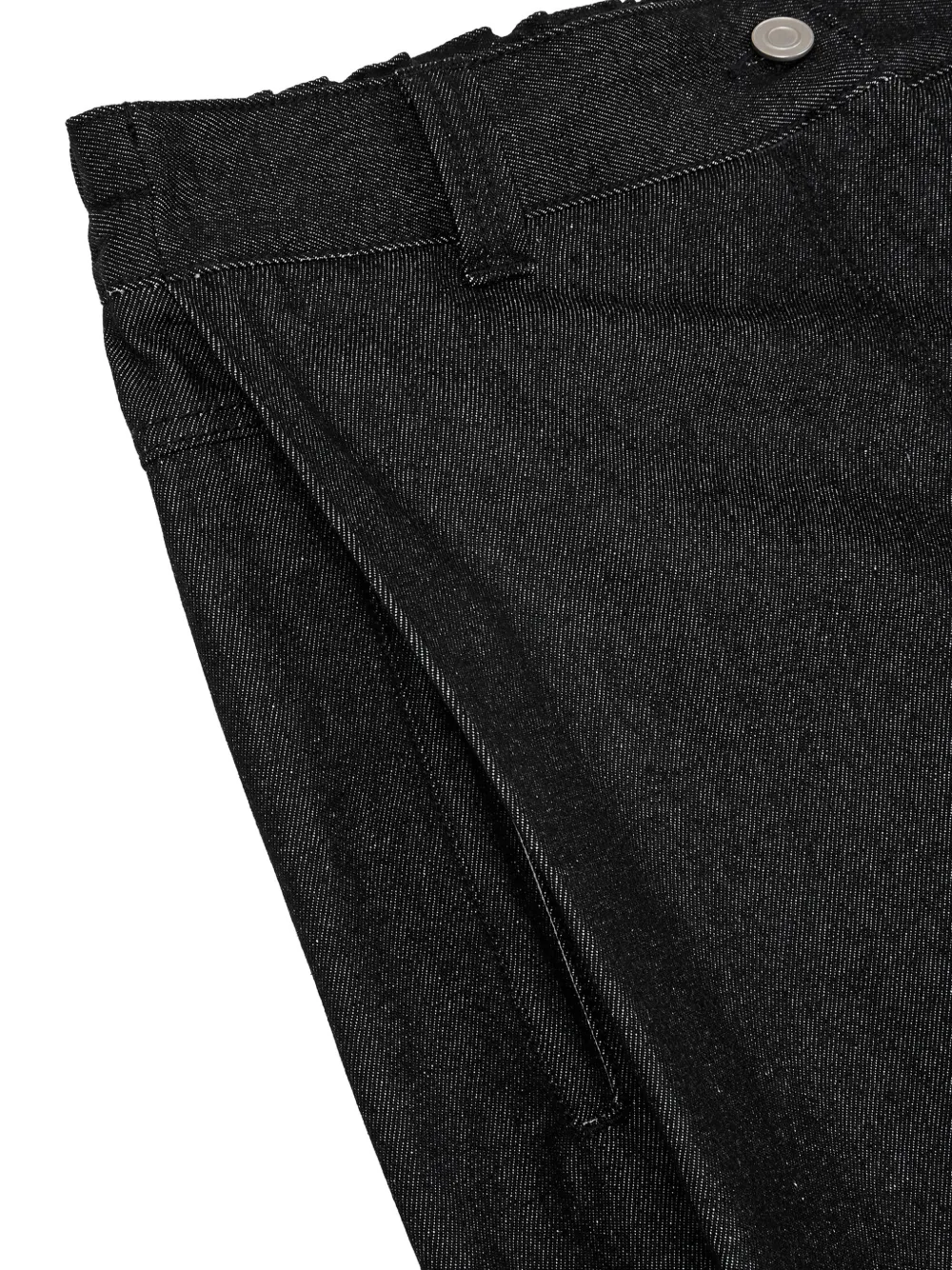  Tomboy Buttoned Jeans - Black 