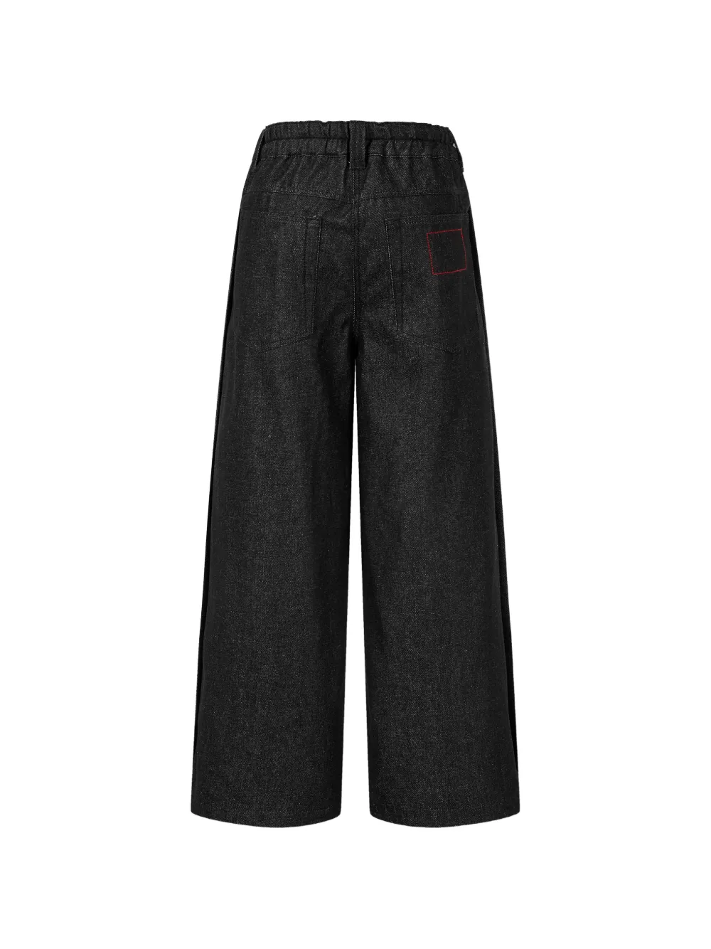  Tomboy Buttoned Jeans - Black 