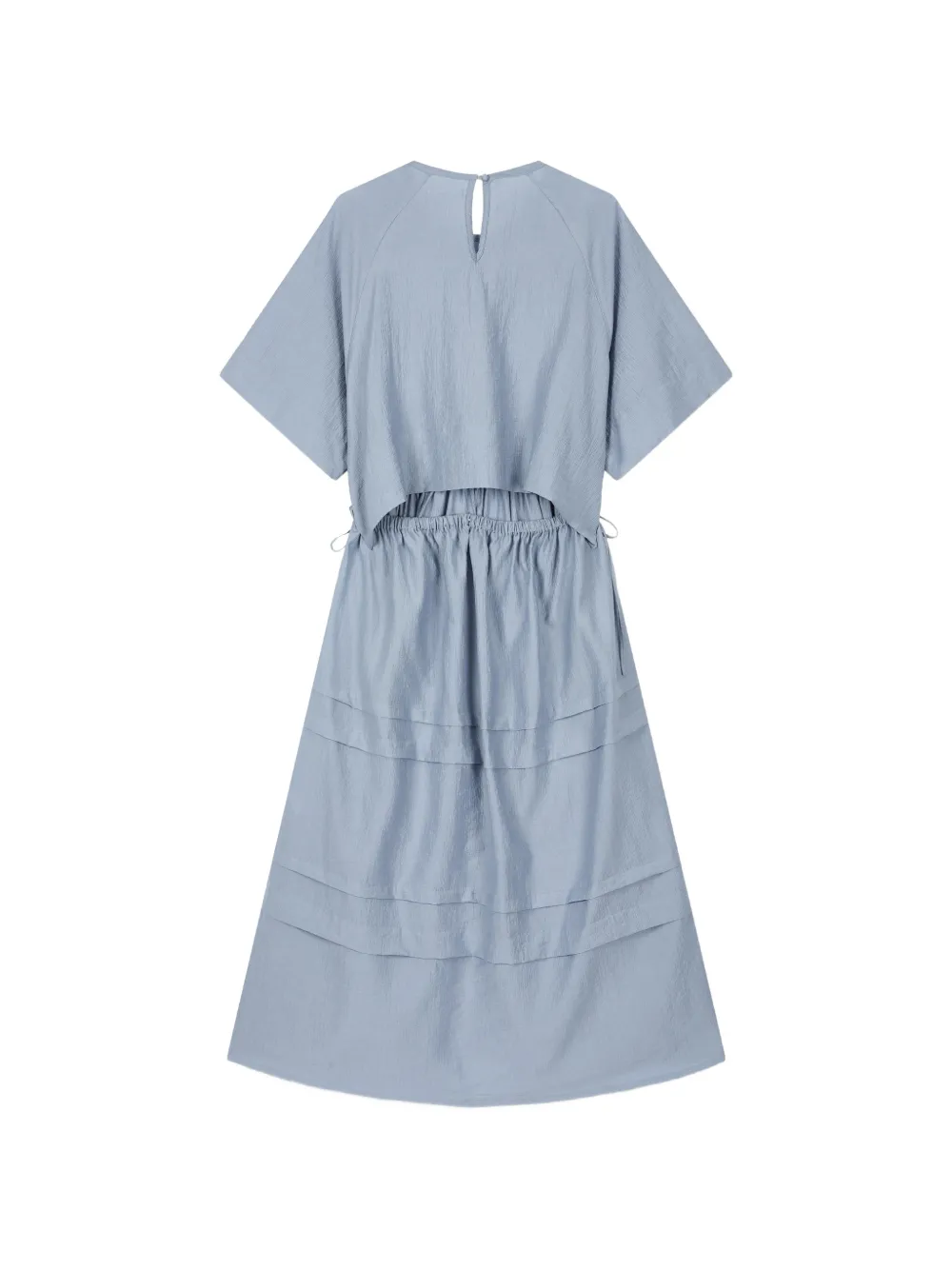 TOMBOY Midi-jurk met A-lijn Blauw