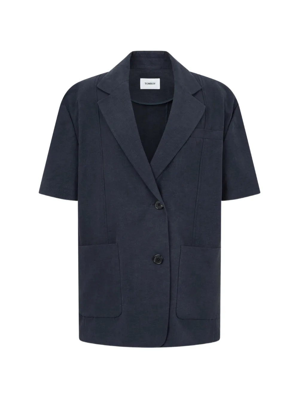 TOMBOY short-sleeve blazer - Blau
