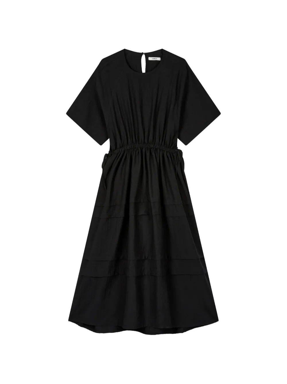 TOMBOY A-line midi dress - Nero