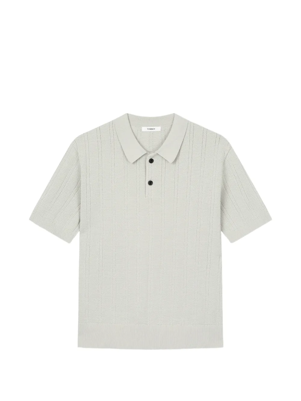 TOMBOY collared polo shirt - Grau