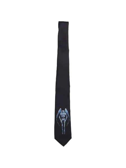 OUR LEGACY Fallen Angel printed silk tie