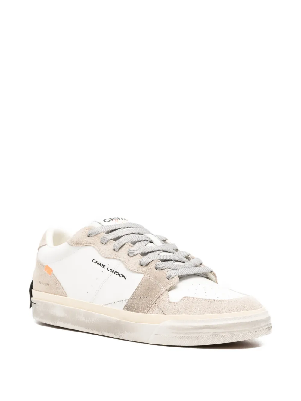 Crime London Sneakers met vlakken Wit