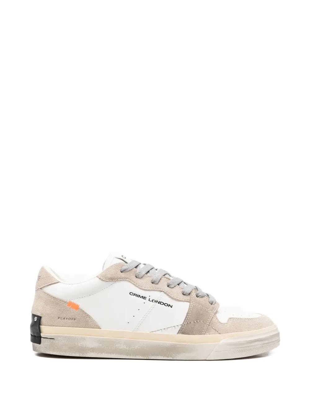 Crime London Sneakers met vlakken Wit