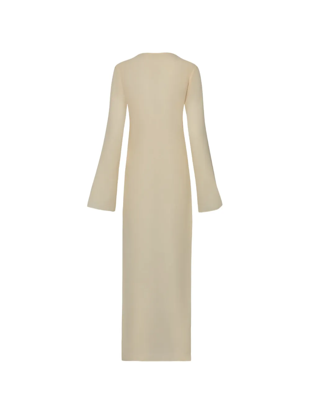Baobab Luna bell-sleeves cut-out maxi cover-up Geel
