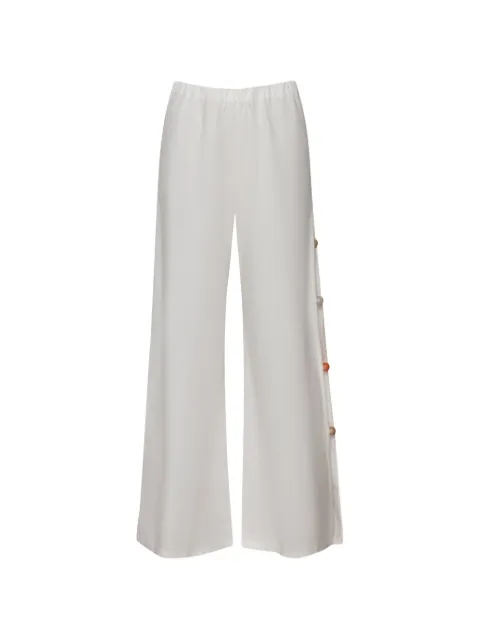 Baobab Wayra resin-stones embellished-slit trousers
