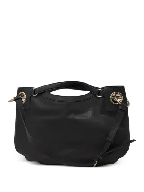 Borbonese medium London ring shoulder bag