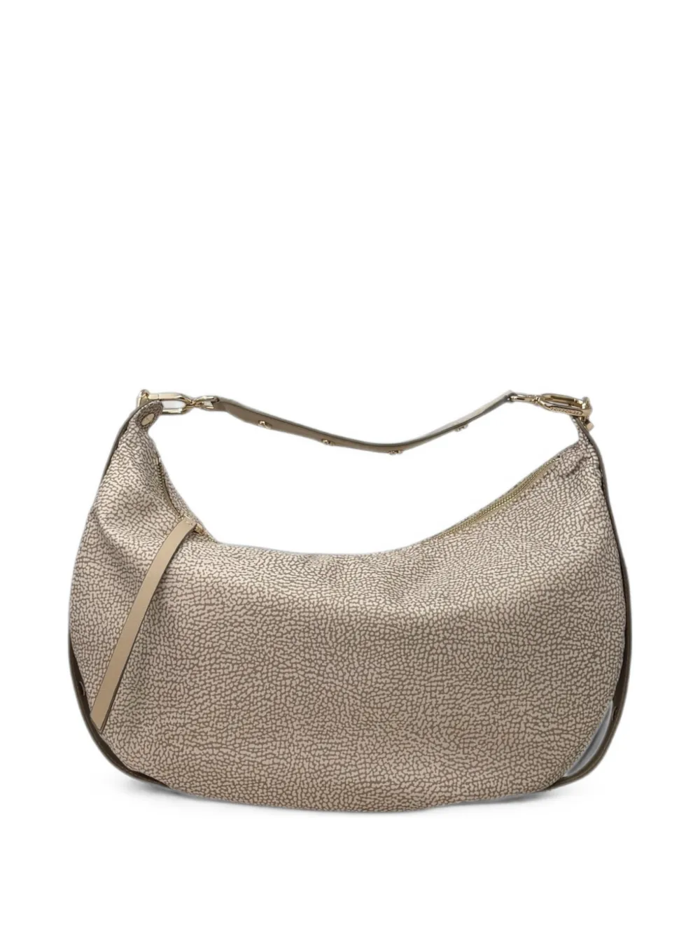 Borbonese O.P. print bag - Toni neutri