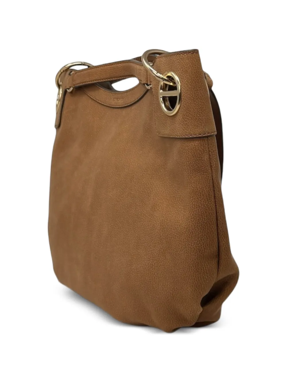  Borbonese Ring London Shoulder Bag - Brown 