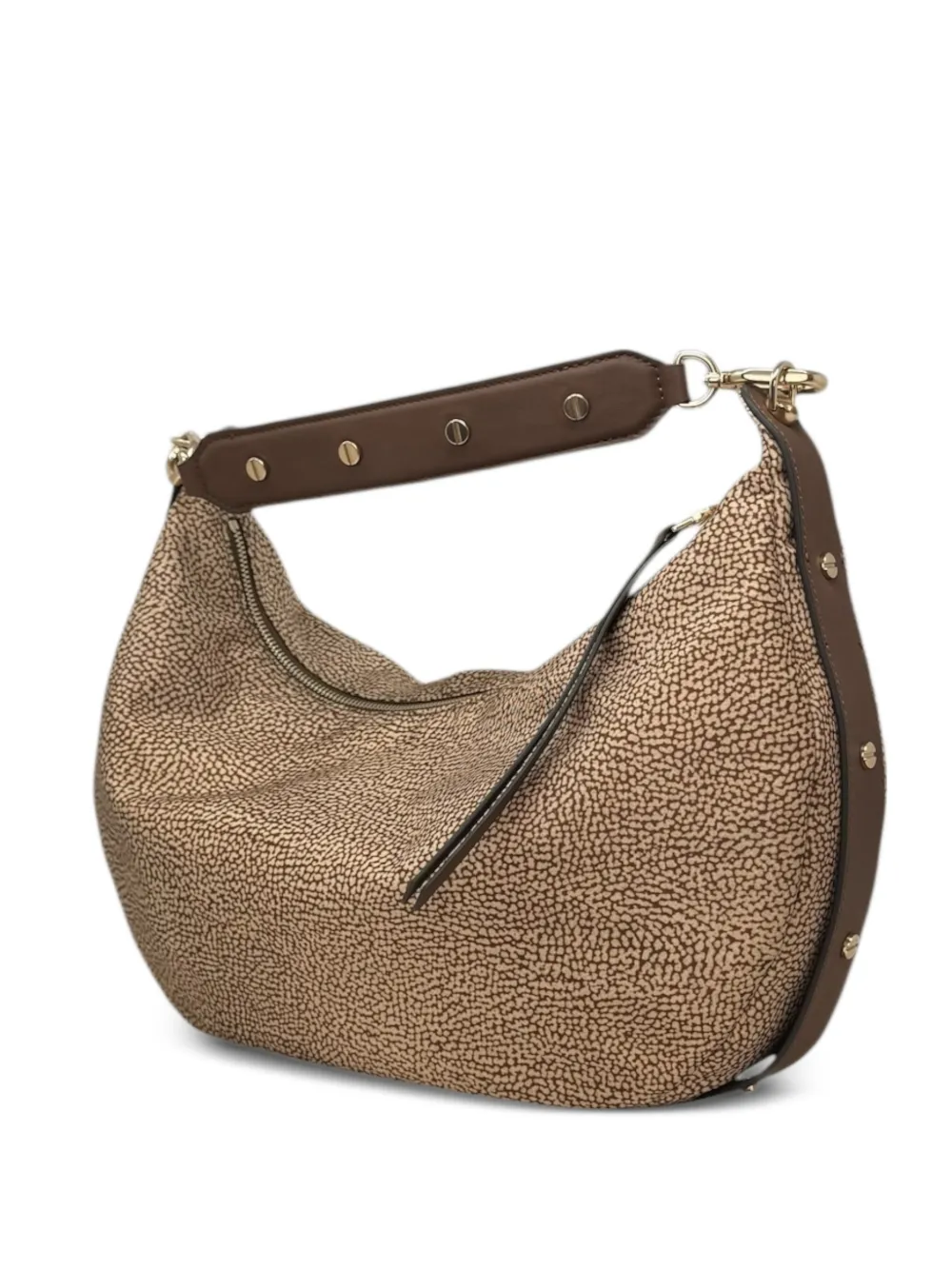  Borbonese Bolso De Hombro Frame Mediano - Neutro 
