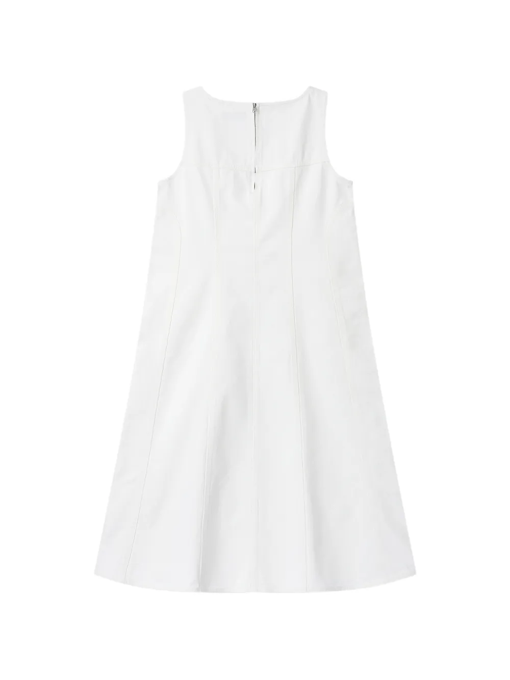 TOMBOY Denim mini-jurk Wit
