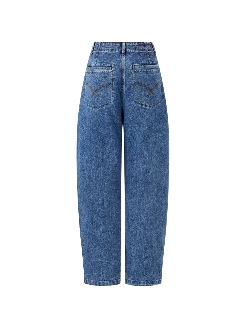  Tomboy Pocket Denim Trousers - Blue 