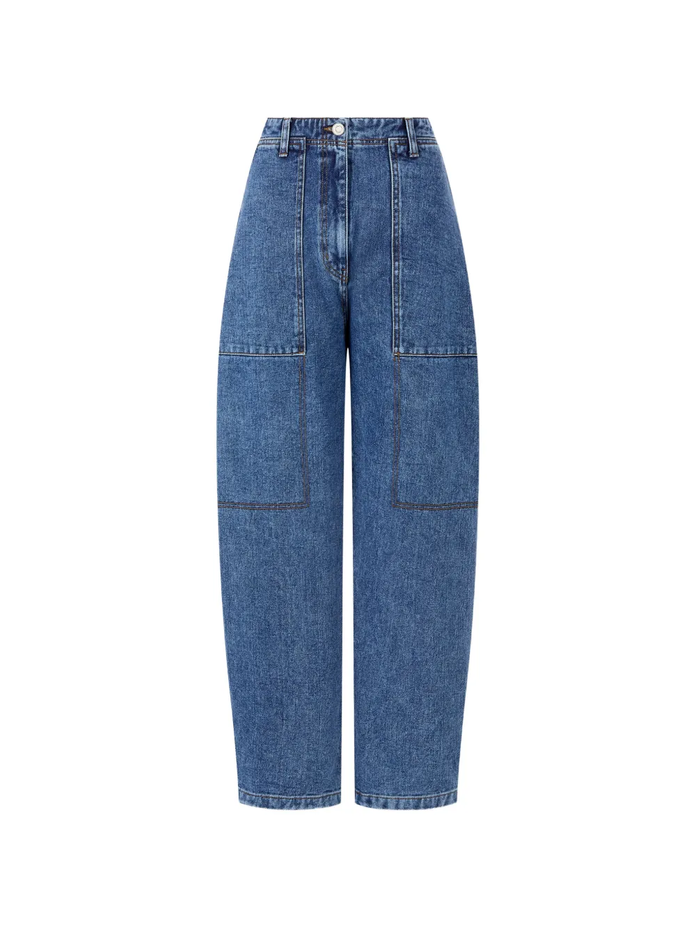 TOMBOY pocket denim trousers - Blu