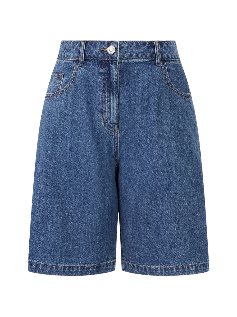 TOMBOY button denim shorts - Blu