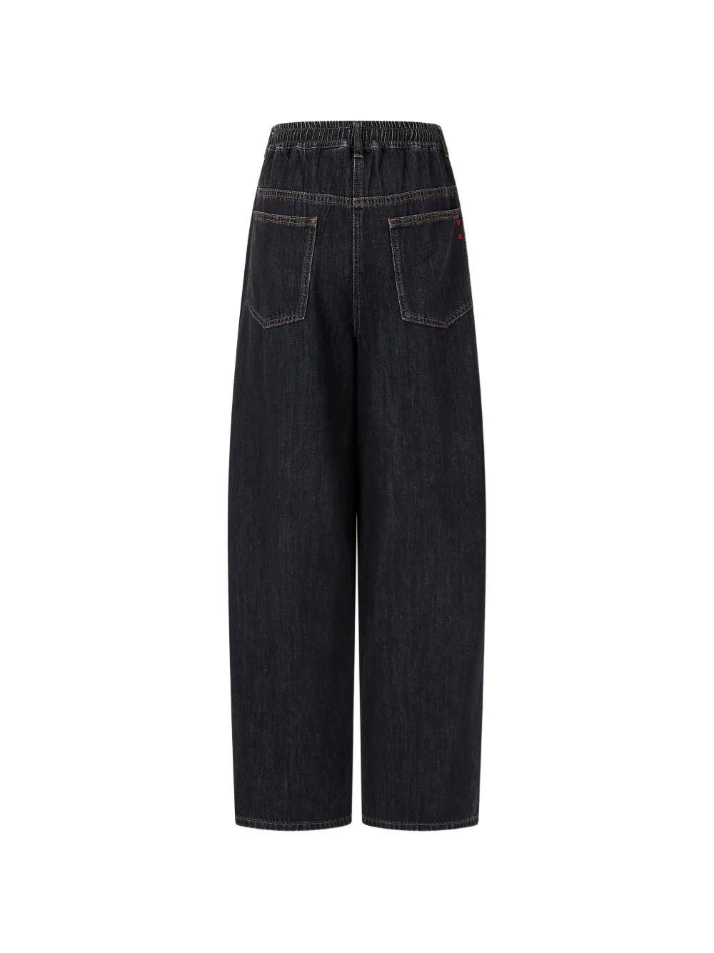 TOMBOY Jeans met trekkoordsluiting Zwart