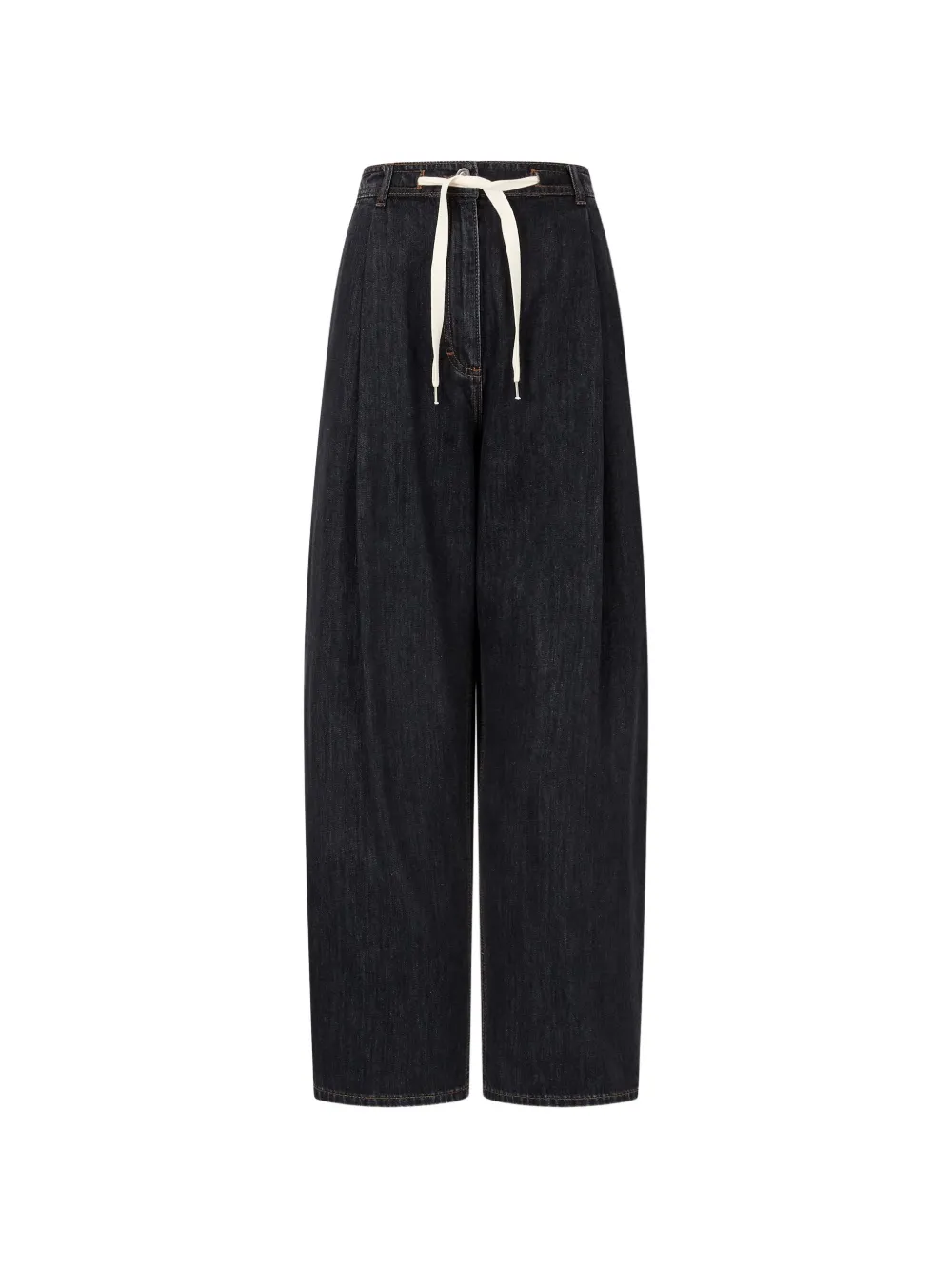 TOMBOY drawstring-fastening jeans - Nero