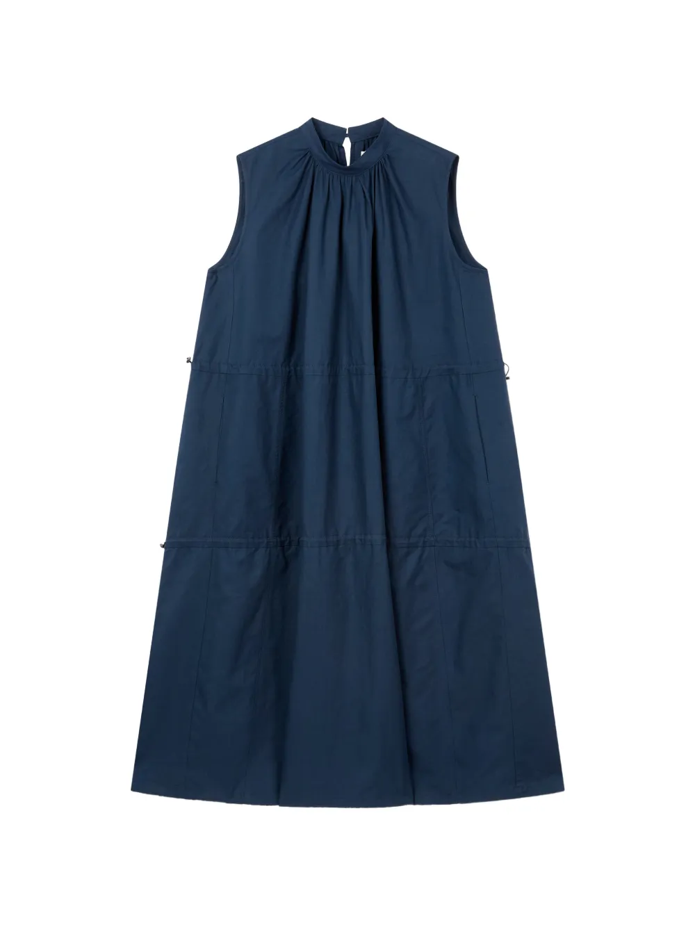 TOMBOY gathered sleeveless dress - Blu