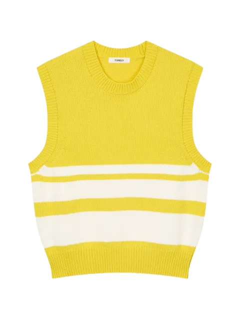 TOMBOY striped vest