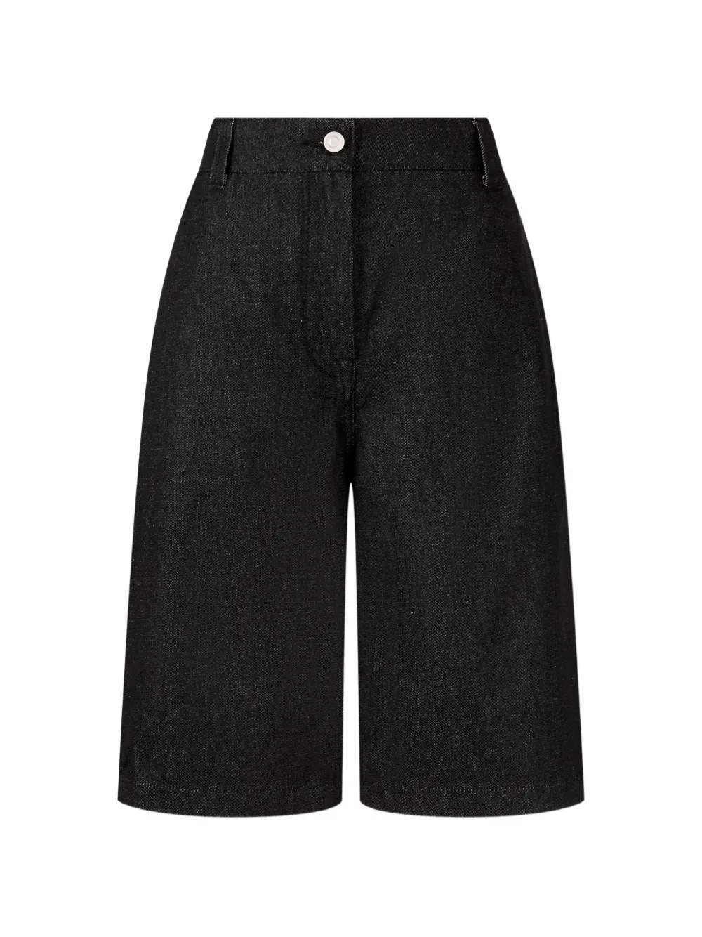 TOMBOY buttoned denim shorts - Black