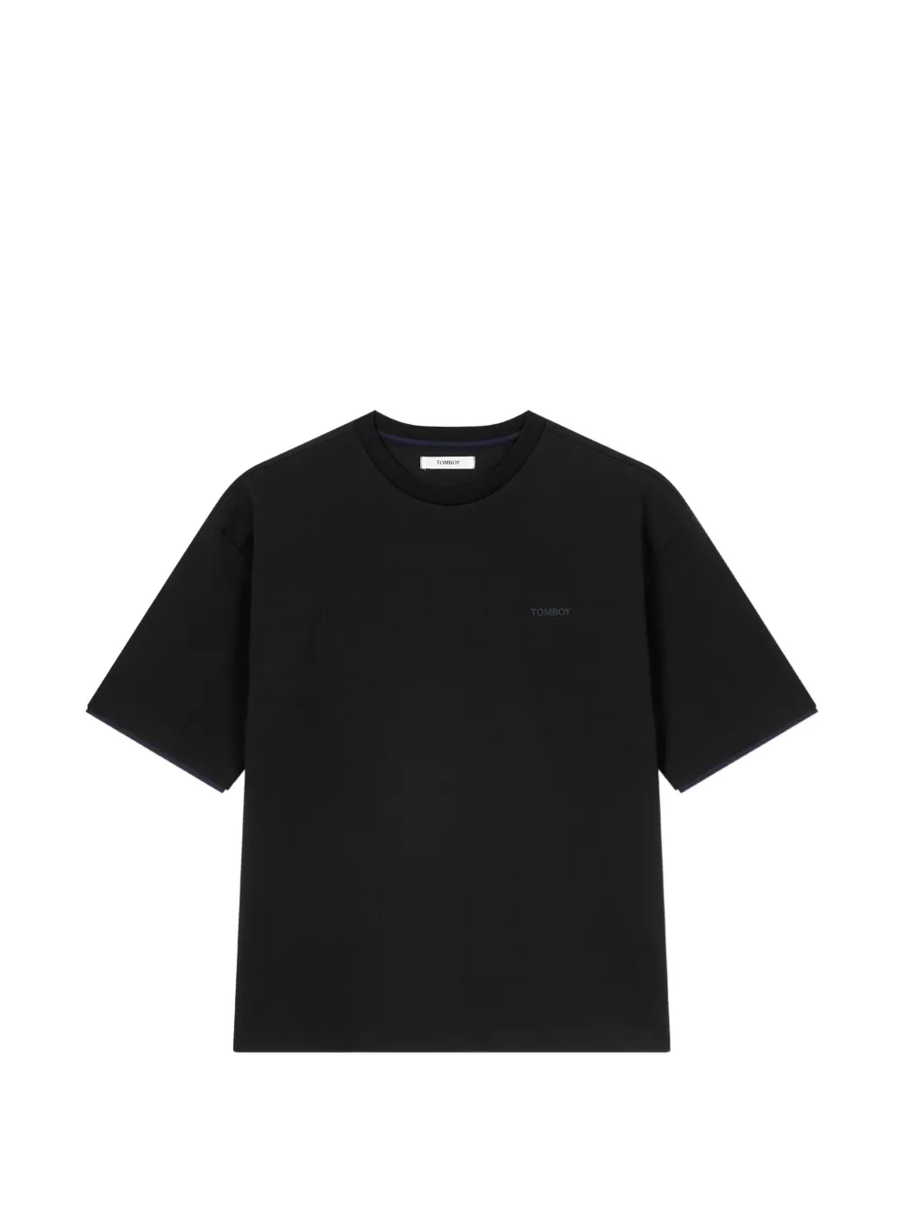 TOMBOY layered T-shirt - Schwarz