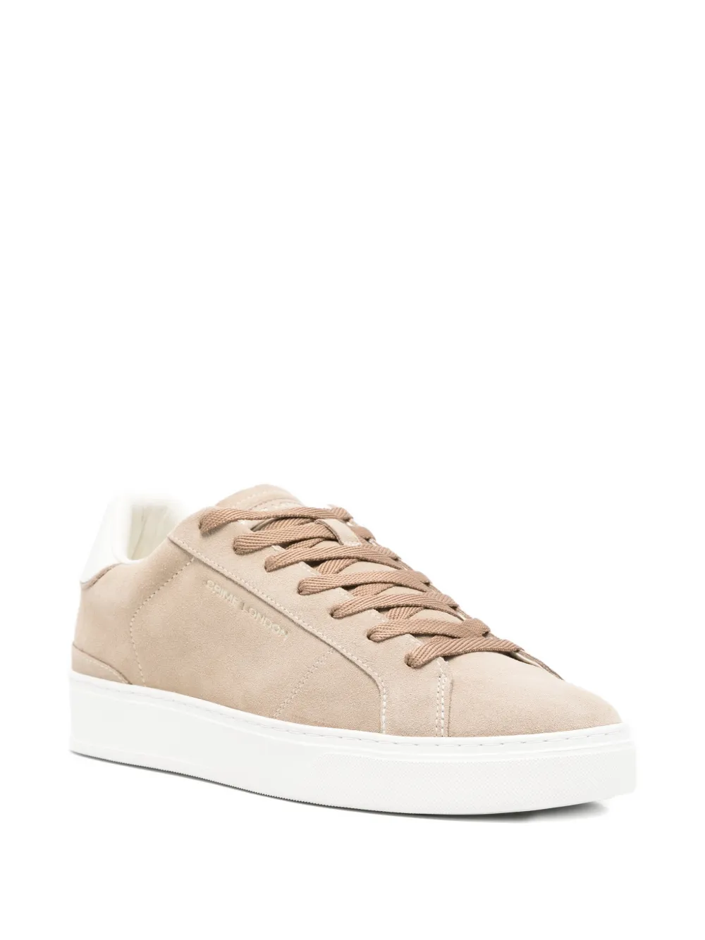 Crime London Blade beige suède sneakers
