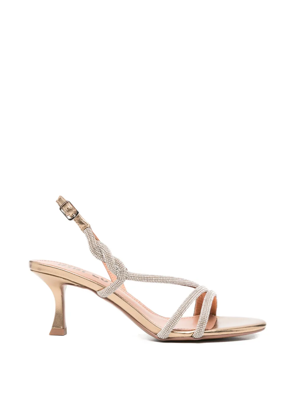 Bibi Lou Sandalen met verfraaid bandje Bruin