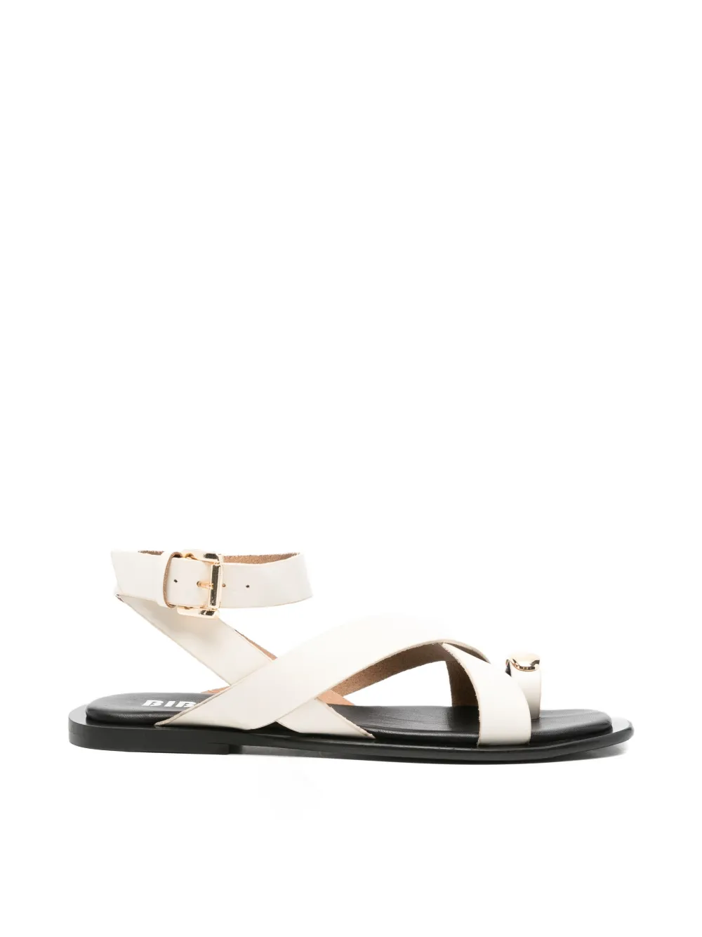 Bibi Lou Vaz sandalen met platte gesp Wit