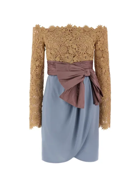Valentino Garavani vestido Fleur Ajours Flower