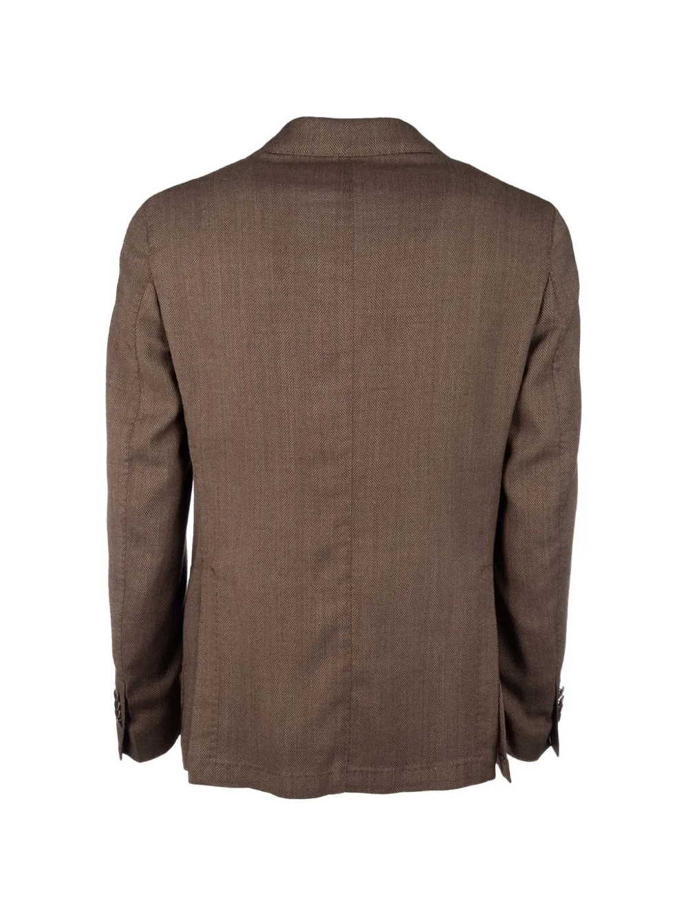  L.b.m. 1911 Tom Double-breasted Herringbone Jacket - Brown 