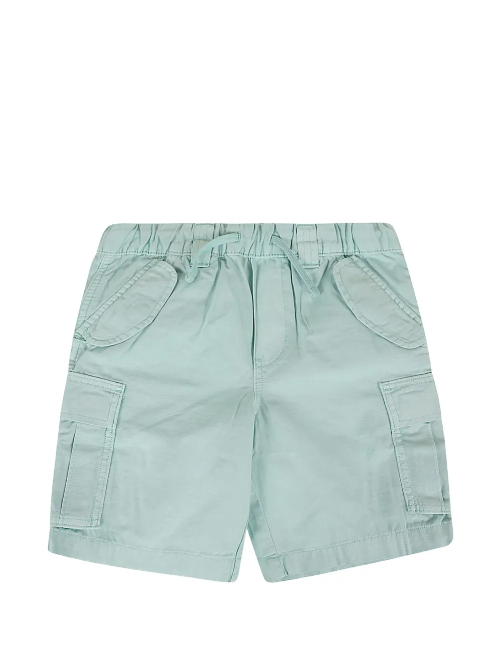 POLO RALPH LAUREN KIDS drawstring cargo shorts - Blue