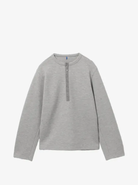 Ader Error henley-neck sweatshirt