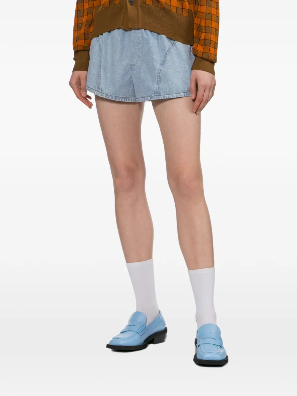 Rag & Bone Pantalones Cortos Flyweight - Azul 