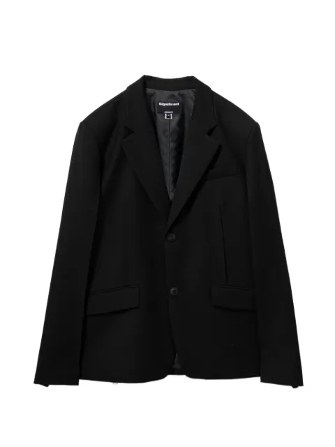 Ader Error blazer à logo brodé