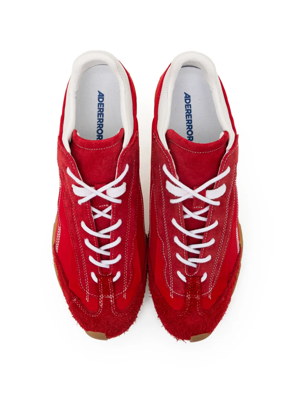 Ader Error Skid Form Sneakers In Red