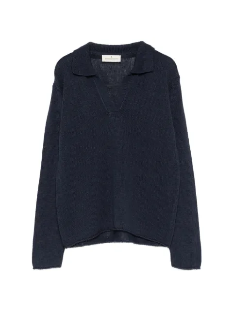 Bruno Manetti V-neck knitted sweater