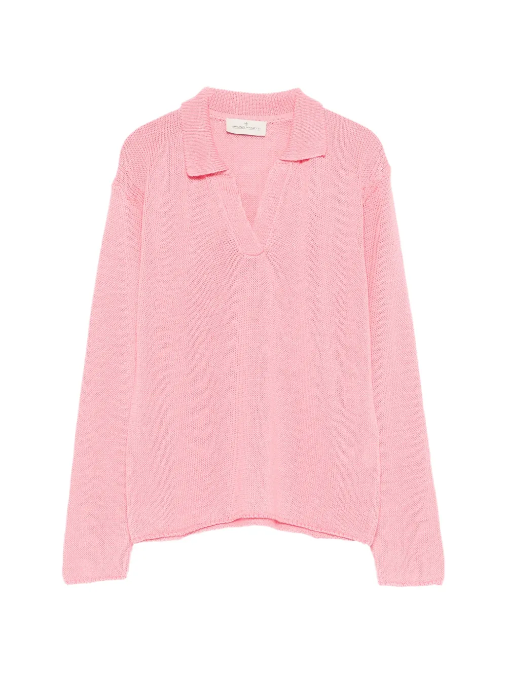 Bruno Manetti long-sleeve sweater - Rosa
