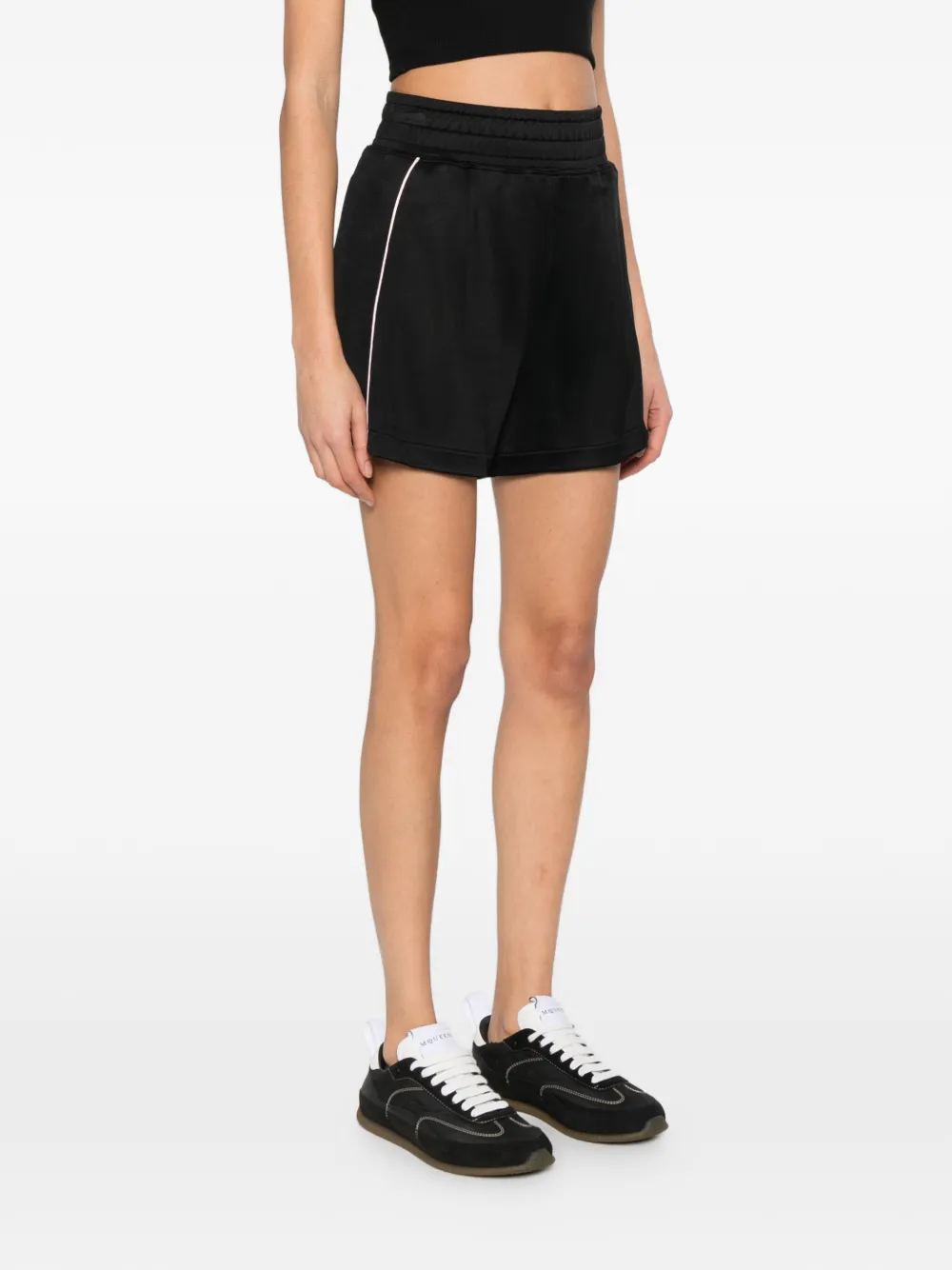  Off-white Fluid Track Shorts - Black 