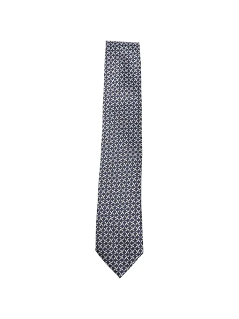 Zegna patterned tie