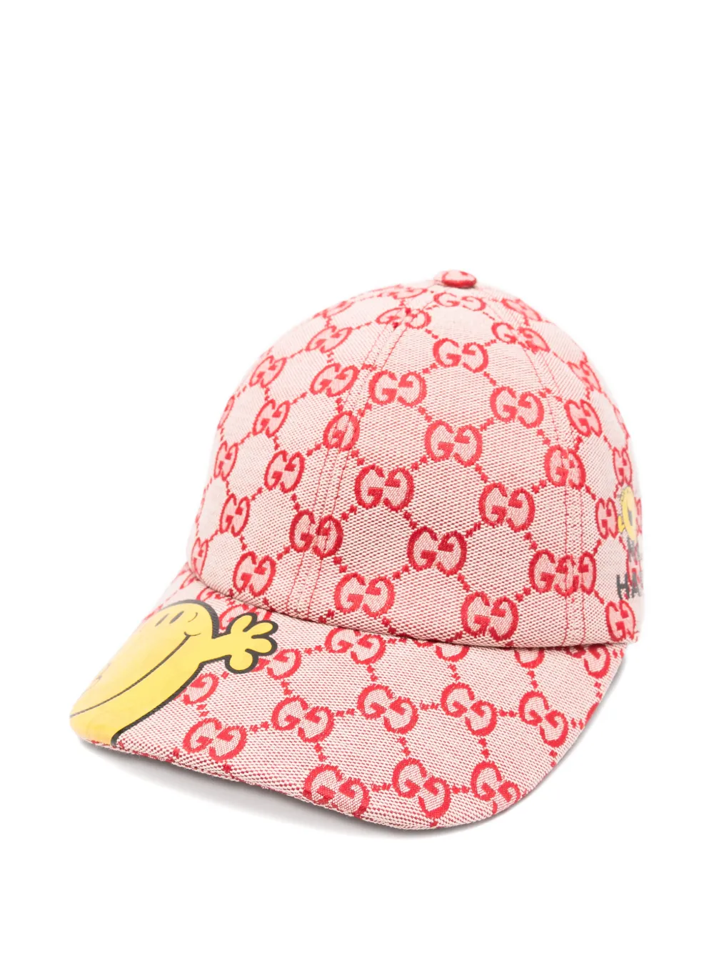 Gucci Kids x Mr. Men™ Little Miss™ logo-print cap - Rot