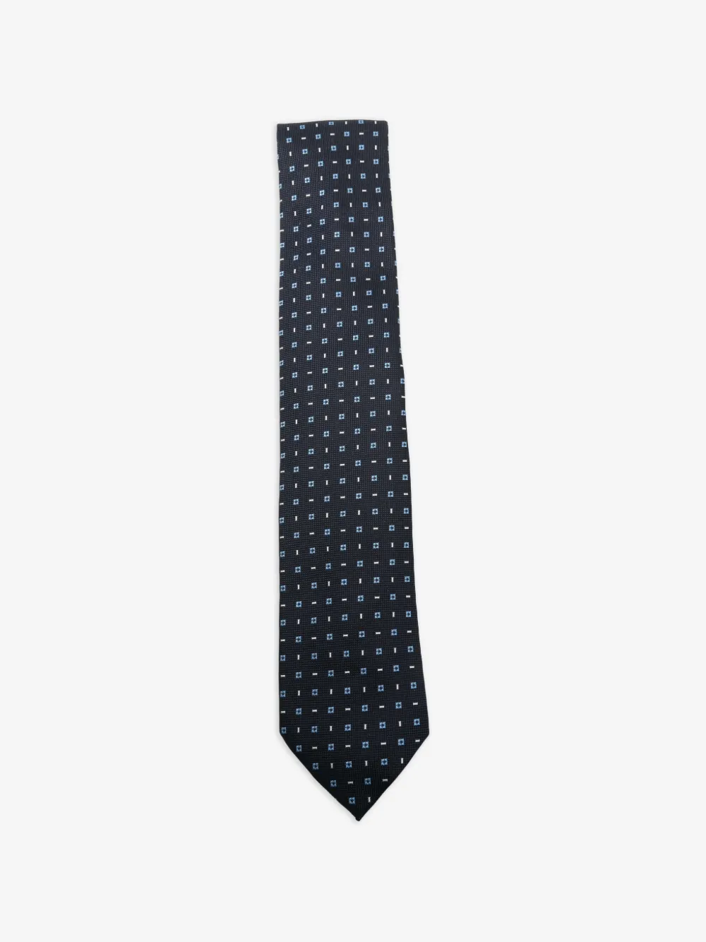 Zegna patterned tie | Blue | Image 1