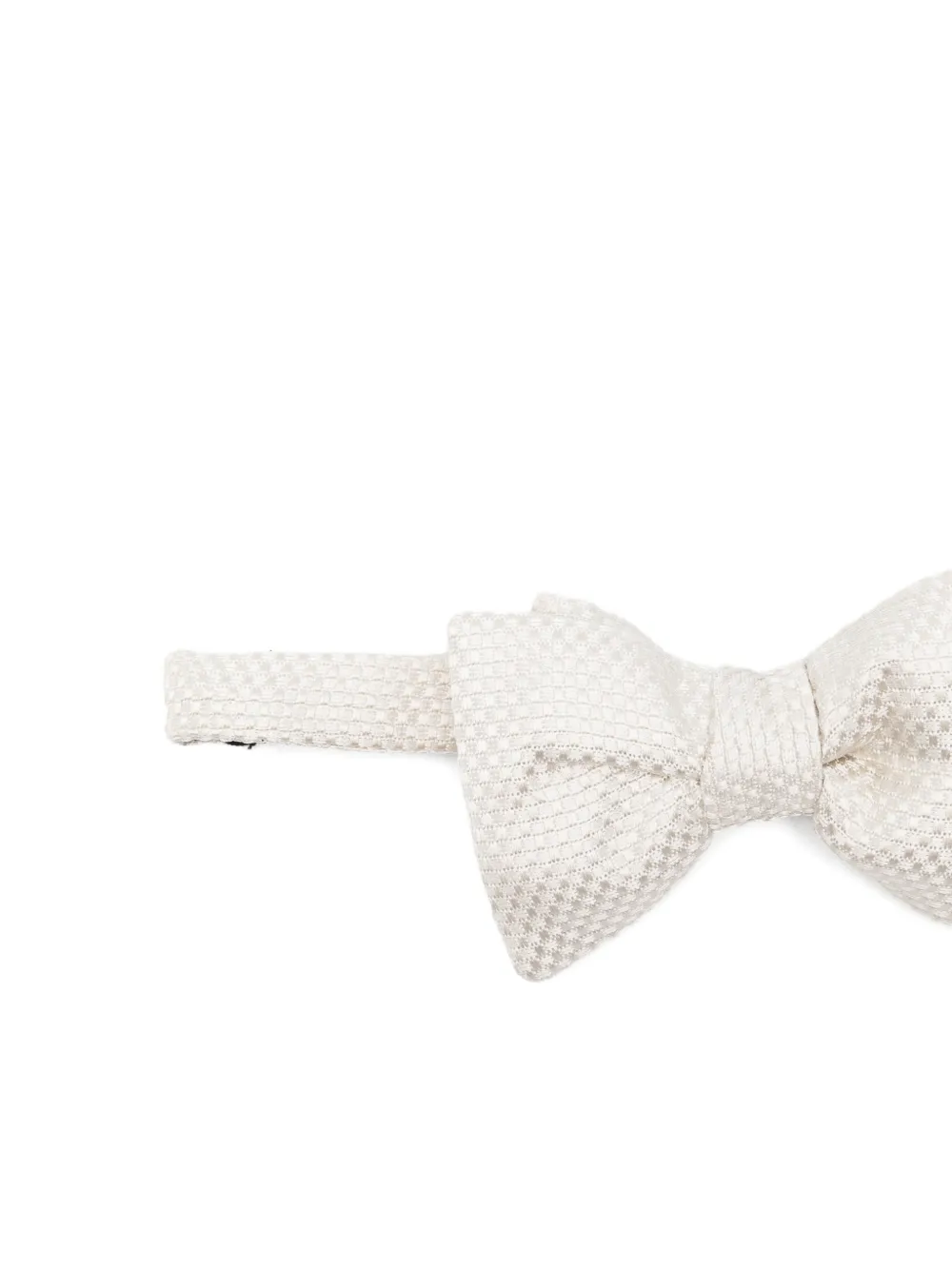  Tom Ford Textured Bow Tie - Neutrals 