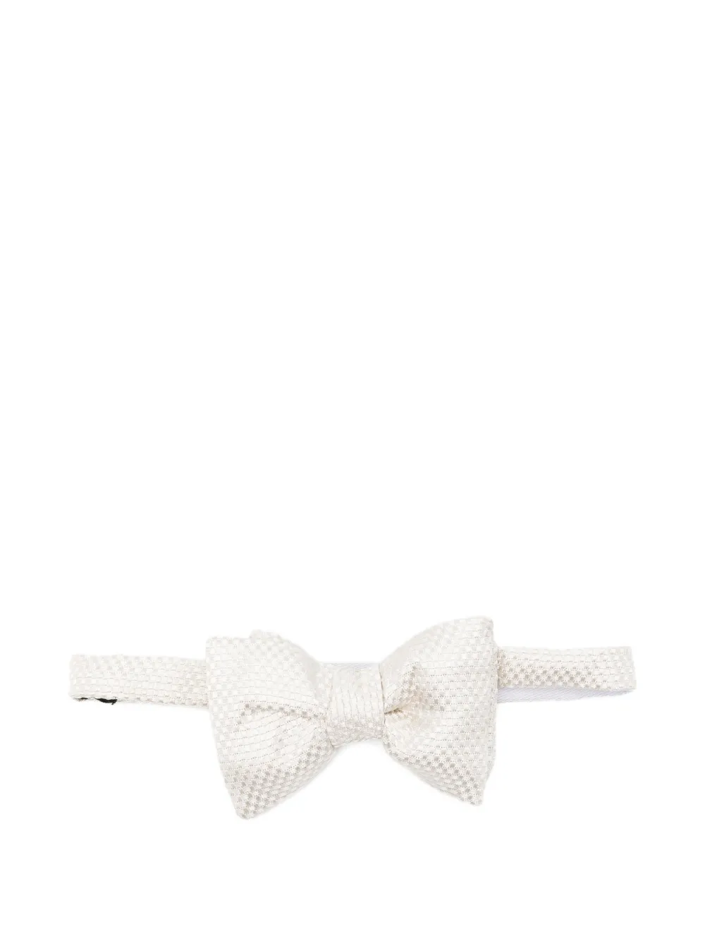 TOM FORD textured bow tie - Nude